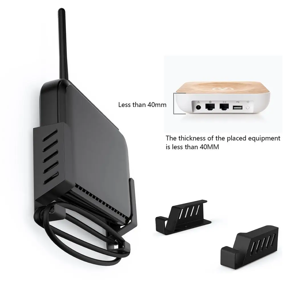 Wand Halterung Für Wifi Router Laptop Robust Stilvolle Regal Platzsparende Lagerung Veranstalter Halterung Stehen Für Tv Boxen