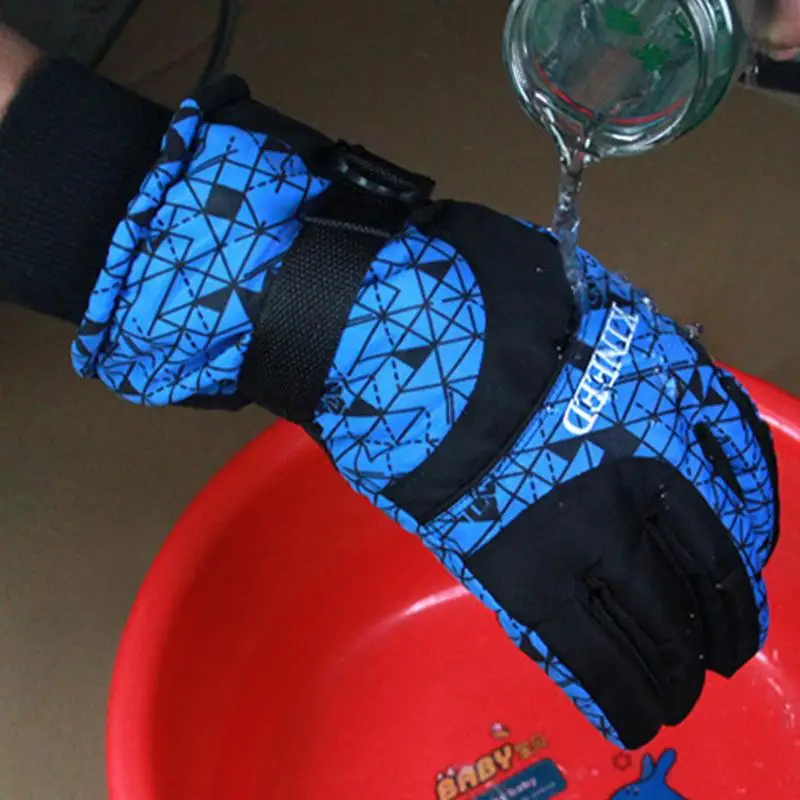 Guantes de moto de dedo completo, manoplas de invierno para correr, resistentes al viento, antideslizantes e impermeables para montar en bicicleta