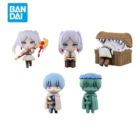 BANDAI-figuras de acción de Anime Gashapon Freeze: Beyond Journey's End Freeze Heaven, juguetes para niños, modelo coleccionable, regalo genuino