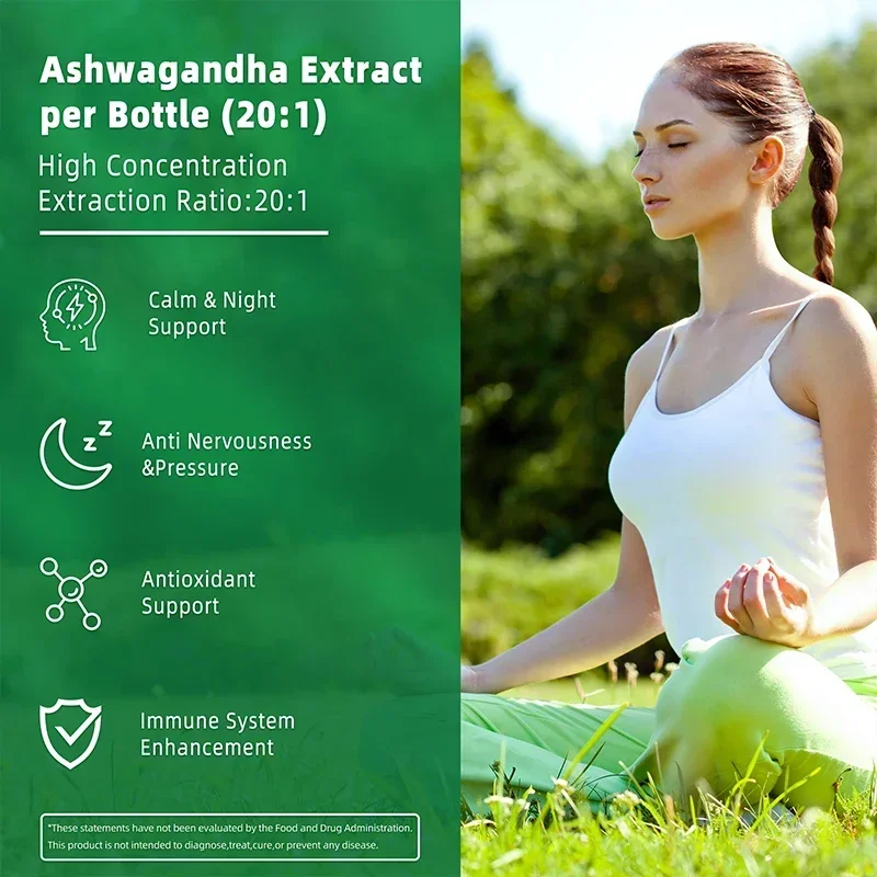 コルチゾールサプリメント - コルチゾールのバランスを維持し、ストレスや不安を軽減し、気分と睡眠の質を向上させ、免疫の健康を促進します。