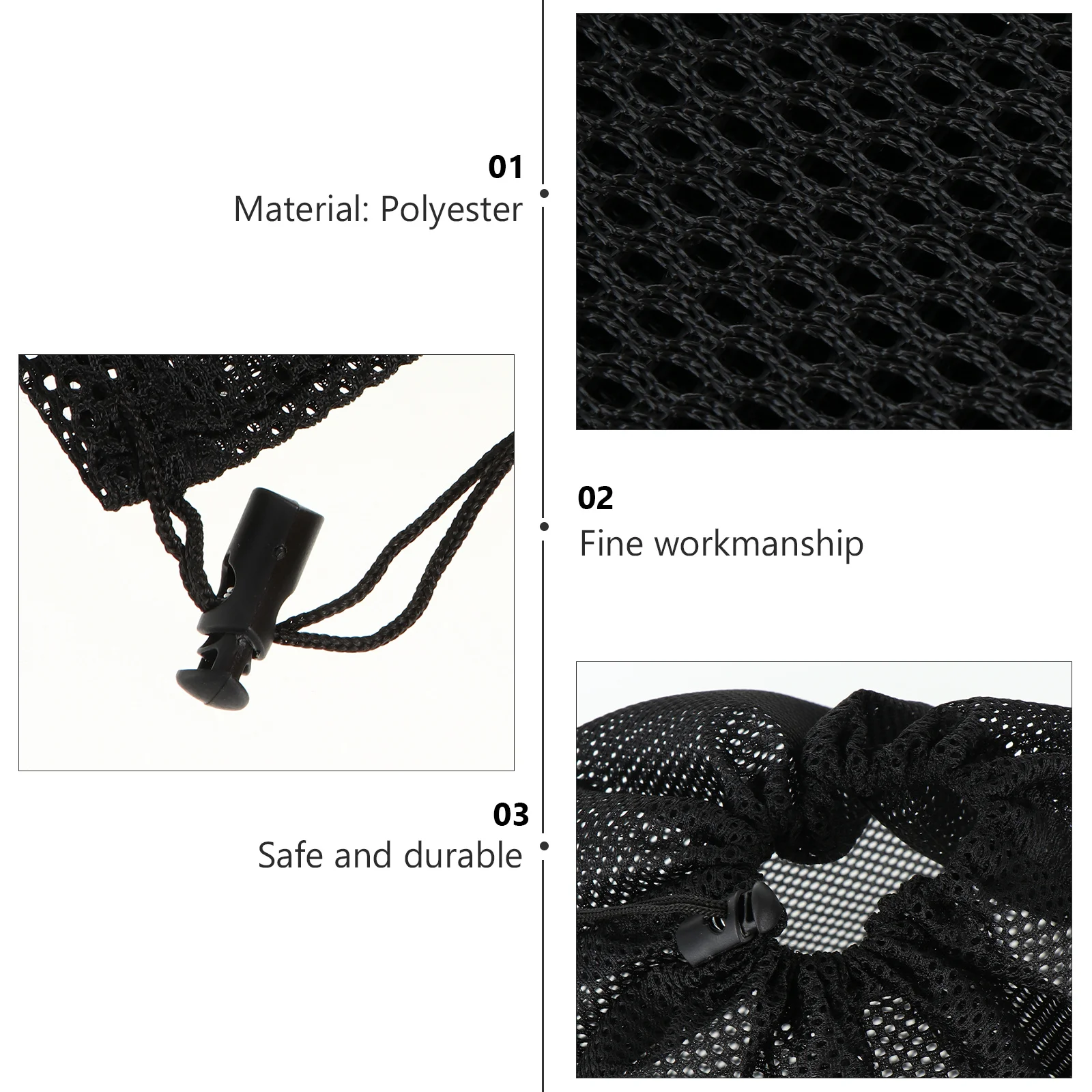 

2Pcs Mesh Filter Bag for Pump Protection Fine Mesh Netting Prevents Debris Clogging Drawstring Water Pump Filter Bag for Pond