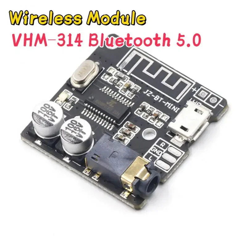 3.7-5V Module VHM-314 bluetooth-compatible 5.0 MP3 Audio Receiver Board Lossless Decoder Board Wireless Stereo Music Module