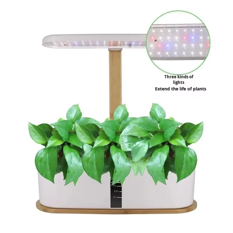 Full Spectrum LED Hydroponic Plant Grow Light Indoor Vegetable Cultivation Irrigation Growing System