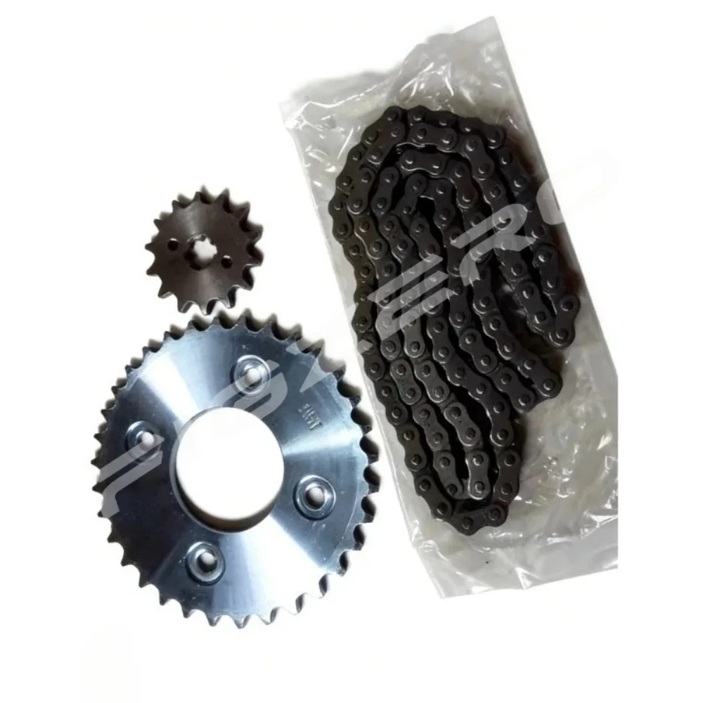 Large Small Sprockets Chain Assembly Motorcycle Parts for Honda WH125-6 WY125-S SDH125-2 Genuine Brand New