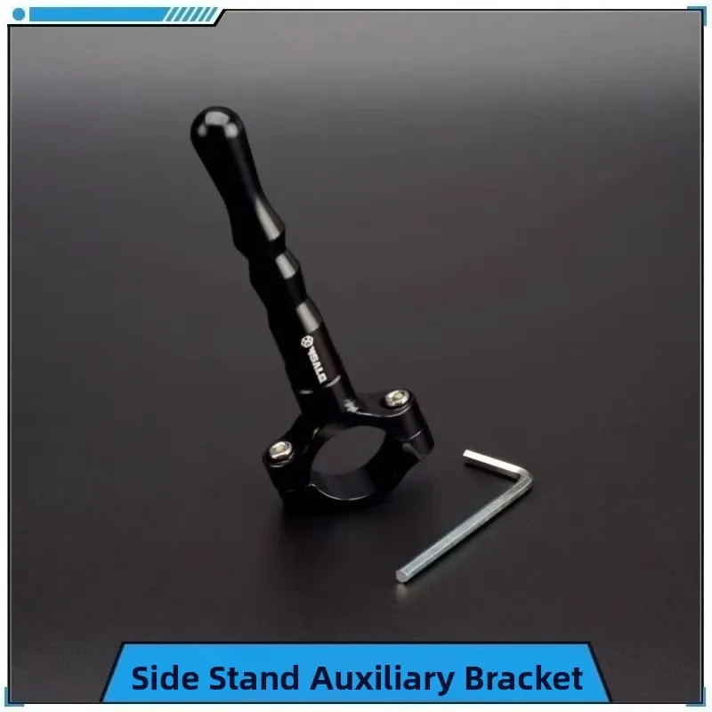 Aluminum Alloy  Vehicle Motorcycle Stand Extended  Support Bracket Auxiliary Side Block Universal Accessory