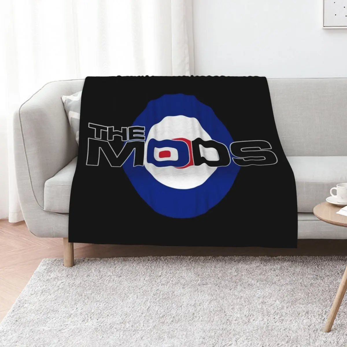 The Mods Target V8 Throw Blanket Retros Blankets For Sofas Picnic warm winter for sofa Luxury Designer Blankets