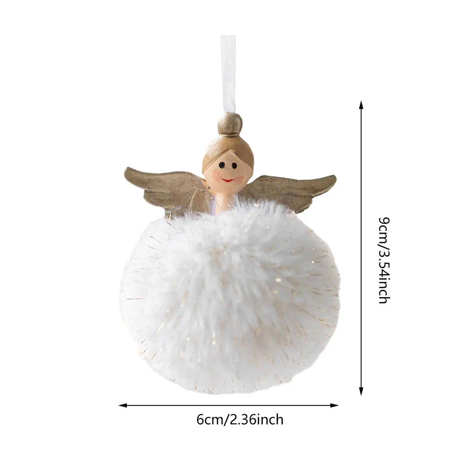 Christmas Angel Girl Hanging Decorations Indoor Collection Gifts Hanging Pendant image 6