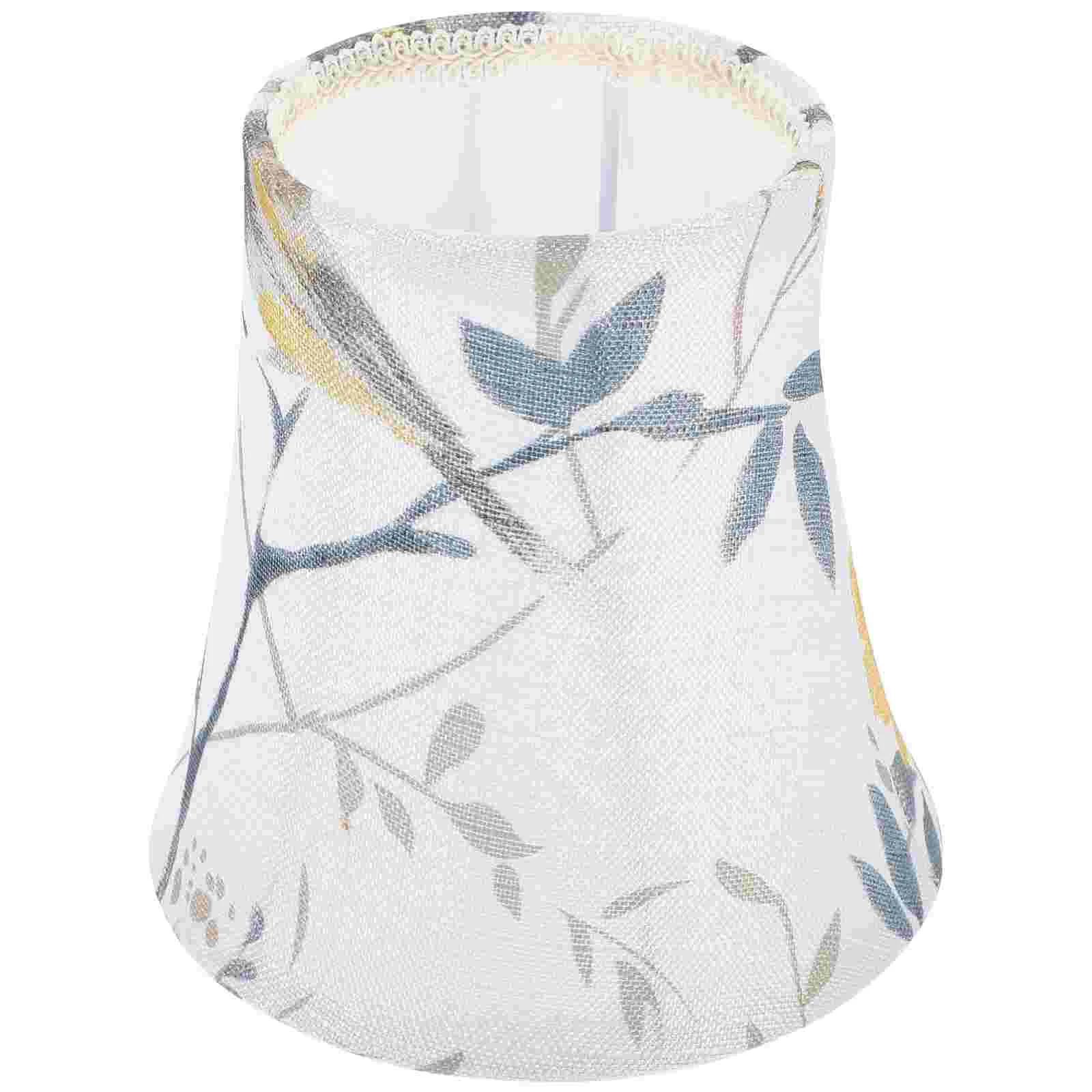 Mini Chandelier Fabric Lampshade Cover Shades Replacement Bohemian Lampshades for Desk Table Light Decorative