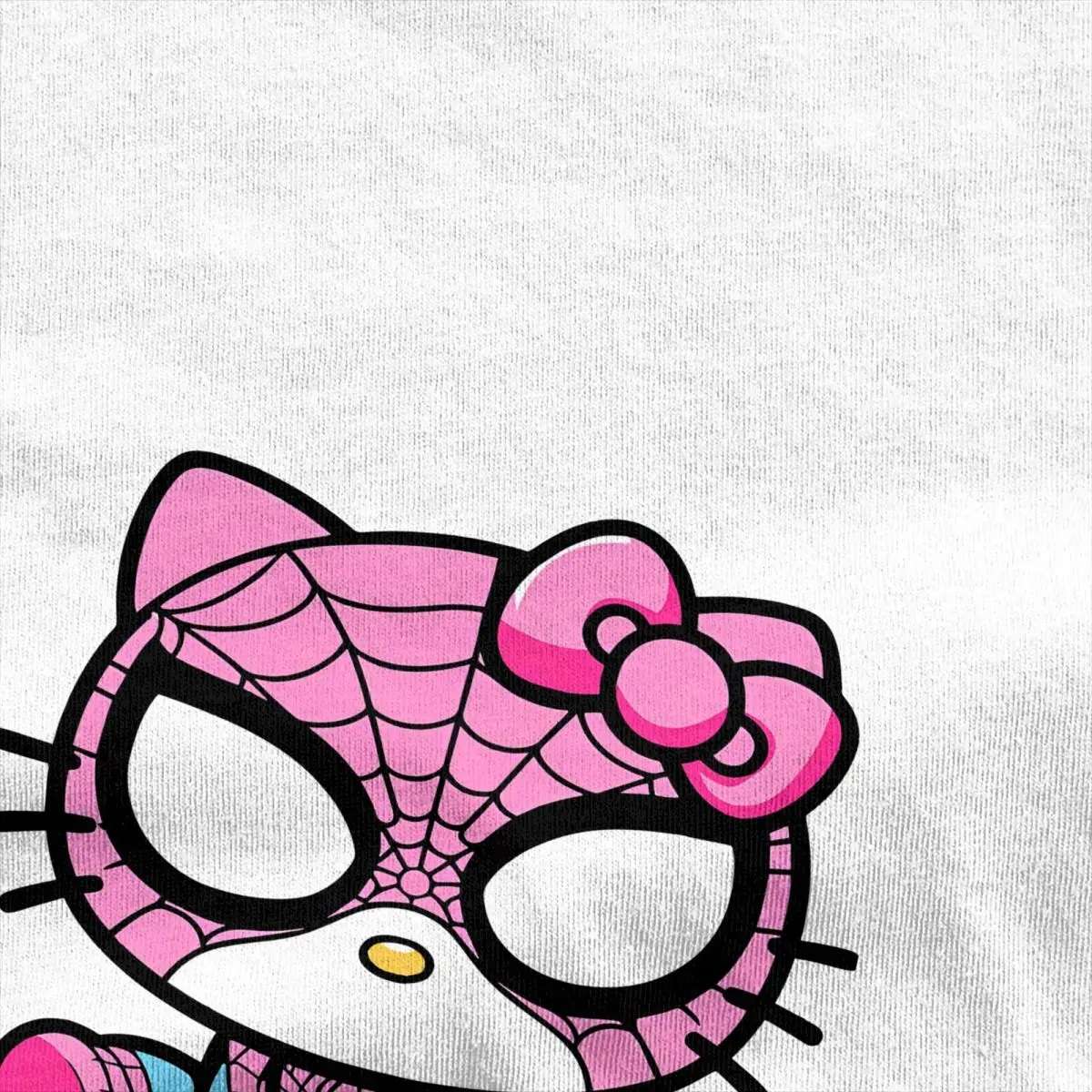 Oversized T Shirt Sanrio Hello Kitty Cartoon Spiderman Cotton T Shirts Hipster Tshirt for Men\'s Summer Awesome Short Sleeve Tees