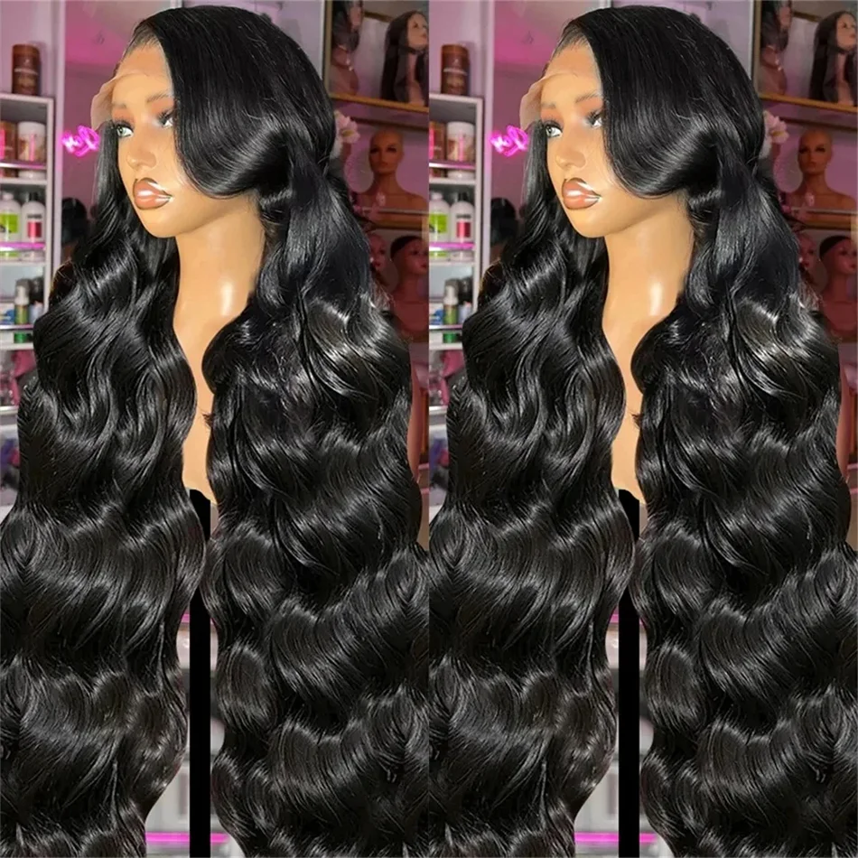 

250 Density Body Wave 13x6 Hd Lace Frontal Wig Human Hair 40 Inch 13x4 Hd Pre Plucked Lace Wigs For Women Lace Front Hair Wigs