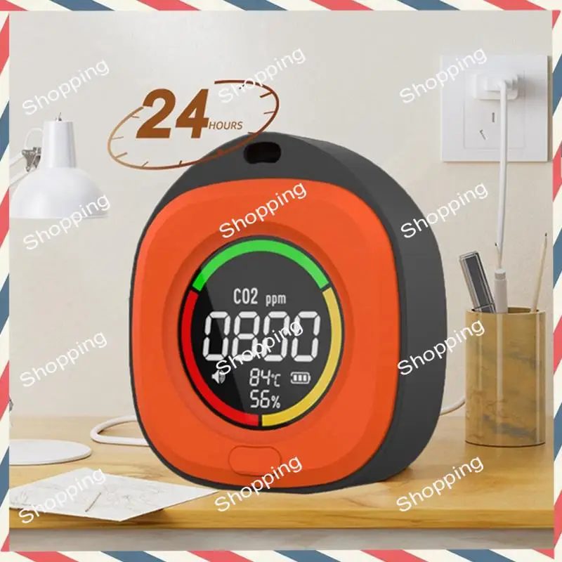 M20K K5C Mini Kooldioxide Detector CO Tester Luchtkwaliteit Draagbare Monitor LED Scherm USB Type-C Opladen Binnen