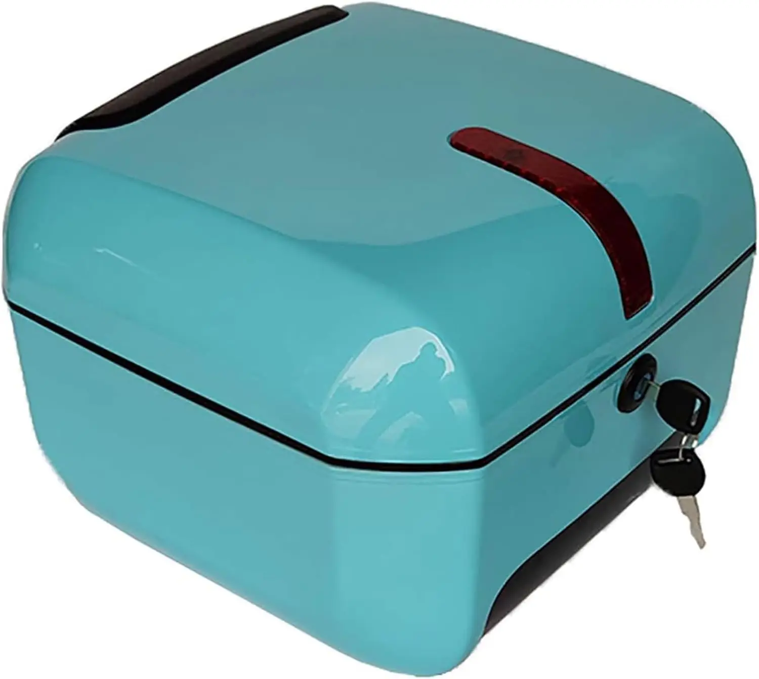 

Хвостовой ящик для мотоцикла, багажник для скутера, универсальный верхний чехол для мотоцикла, багажник с монтажным оборудованием, жесткий чехол для хранения 28 л C