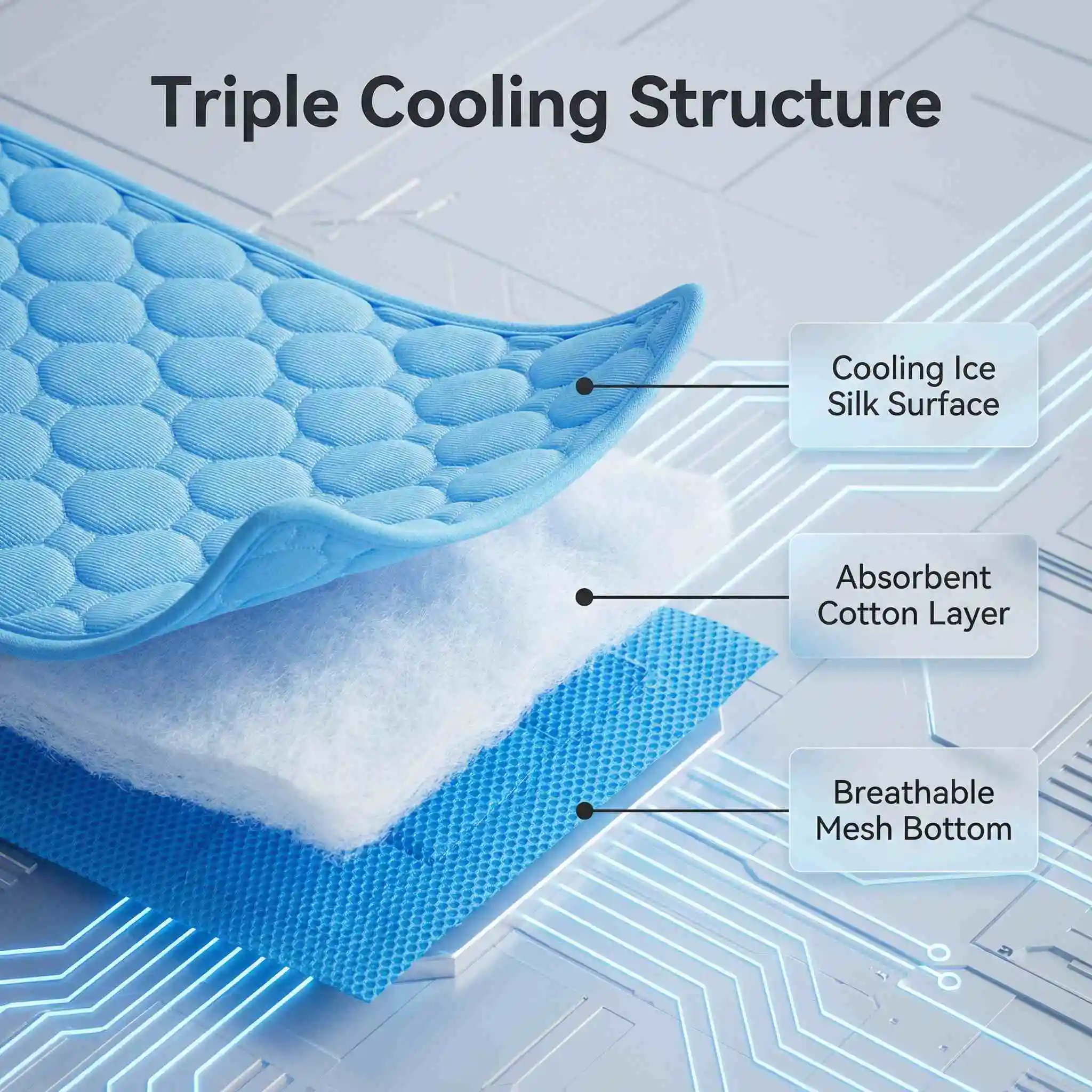 Cooling Pet Bed Mat 4