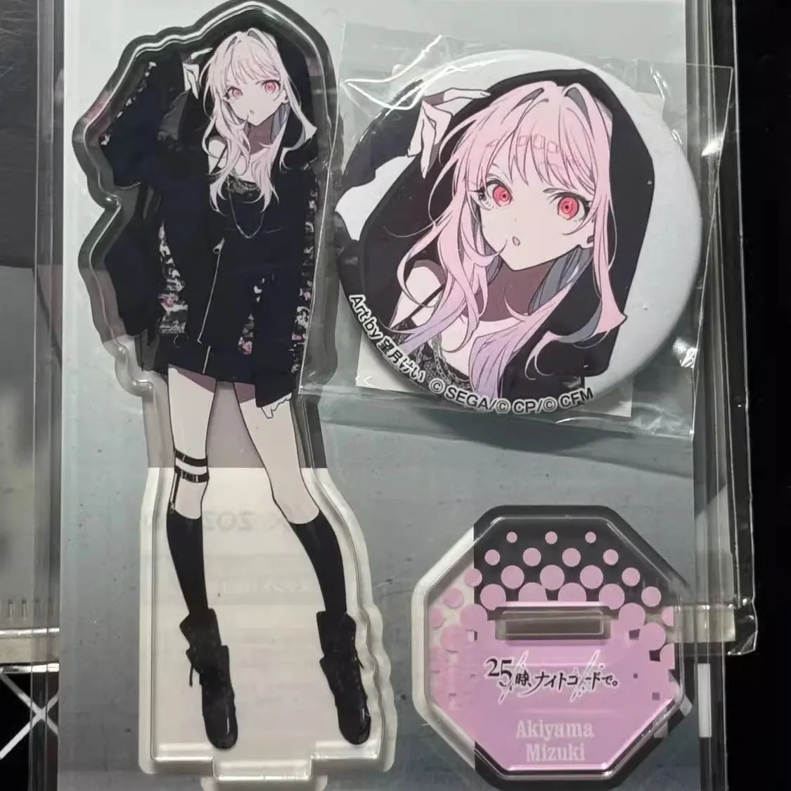 Аниме-проект Sekai AKIYAMA MIZUKI, серия, персонаж, акрил, высокое разрешение, стоячая вывеска, коллекция моделей, настольный дисплей, подарок