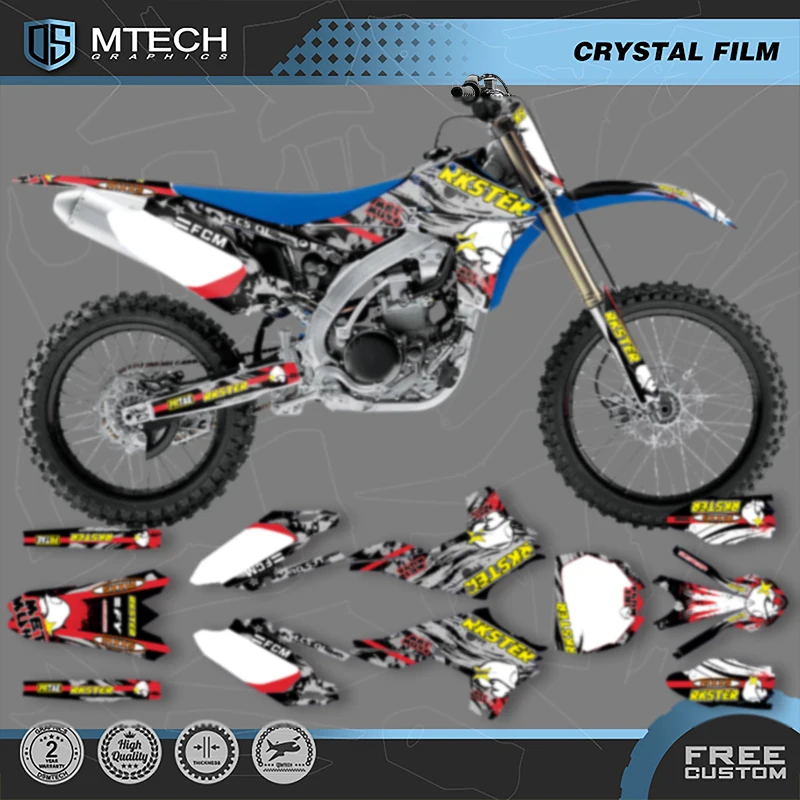 

DSMTECH Motorcycle Graphics Decals Stickers Kits For YAMAHA YZF450 YZ450F 2010 2011 2012 2013 009