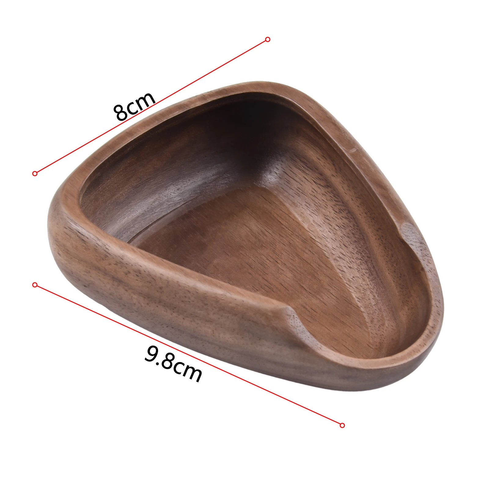 Caffè pesatura piatto di fagioli in legno massello caffè pesatura contenitore di caffè vassoio di imballaggio bilancia da tè strumento da cucina ad alta precisione