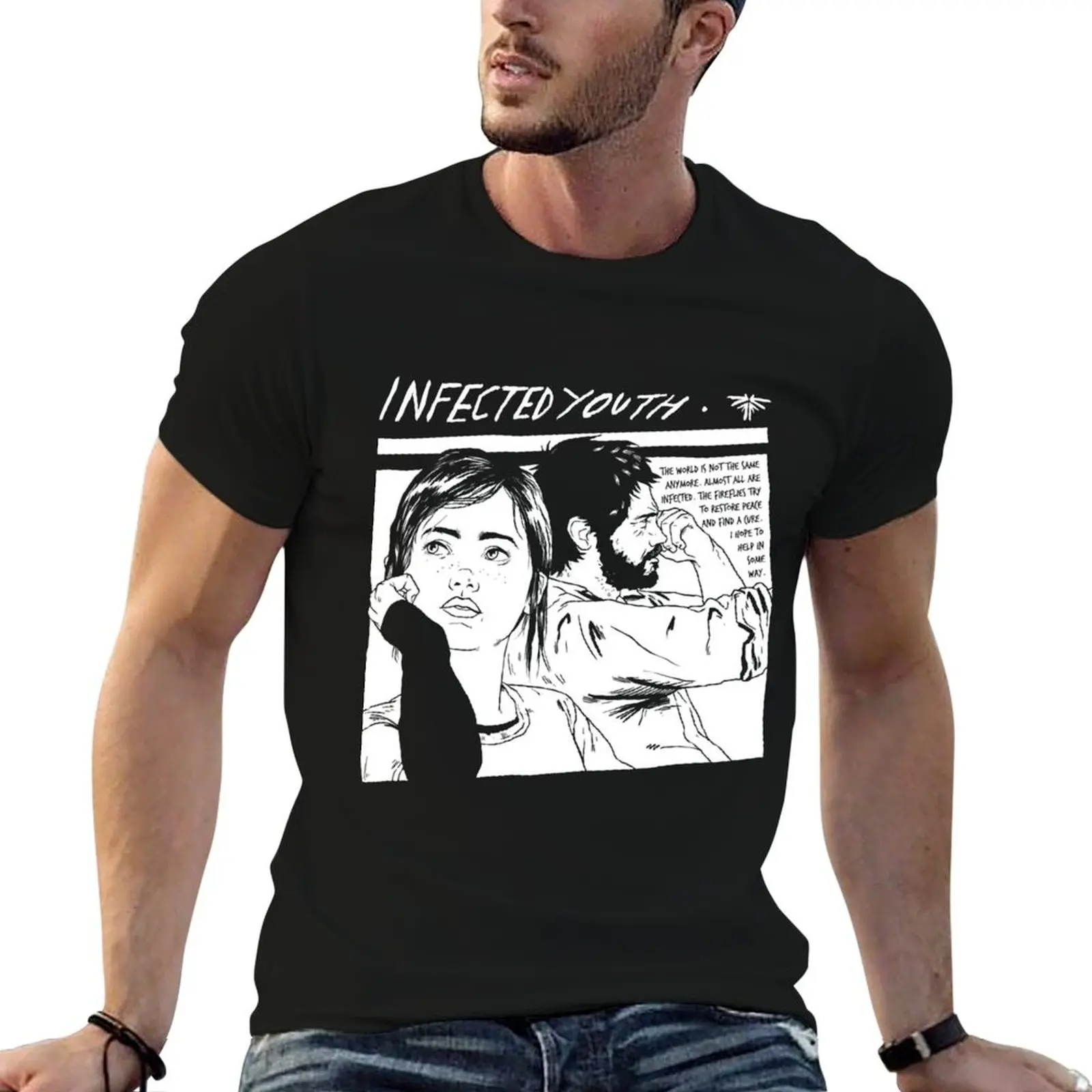 

Infected Youth T-Shirt t shirts for man pack cotton man t shirt luxury T-Shirt