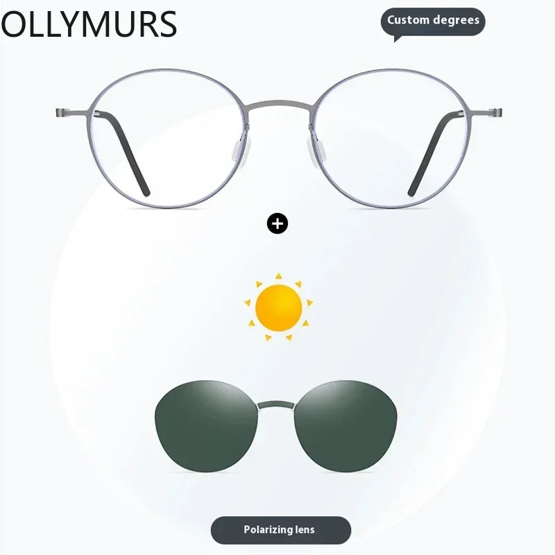 gafas-de-sol-ollymurs-con-clip-polarizado-sin-marco-redondas-magneticas-2-en-1-Optica-de-titanio-personalizadas-para-miopia-para-hombre-y-mujer