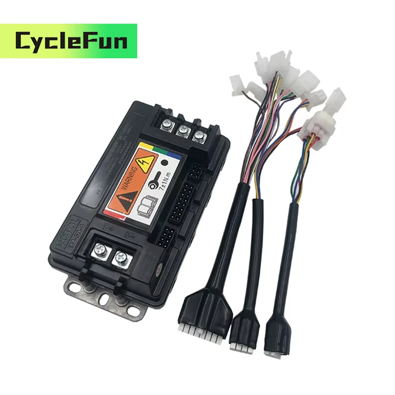 VOTOL EM50-4 وحدة تحكم بدون فرش 800 واط-2KW 80A تيار مستمر FOC موجة جيبية لمحور منتصف محرك المحرك دراجات نارية كهربائية سكوتر الملحقات #3