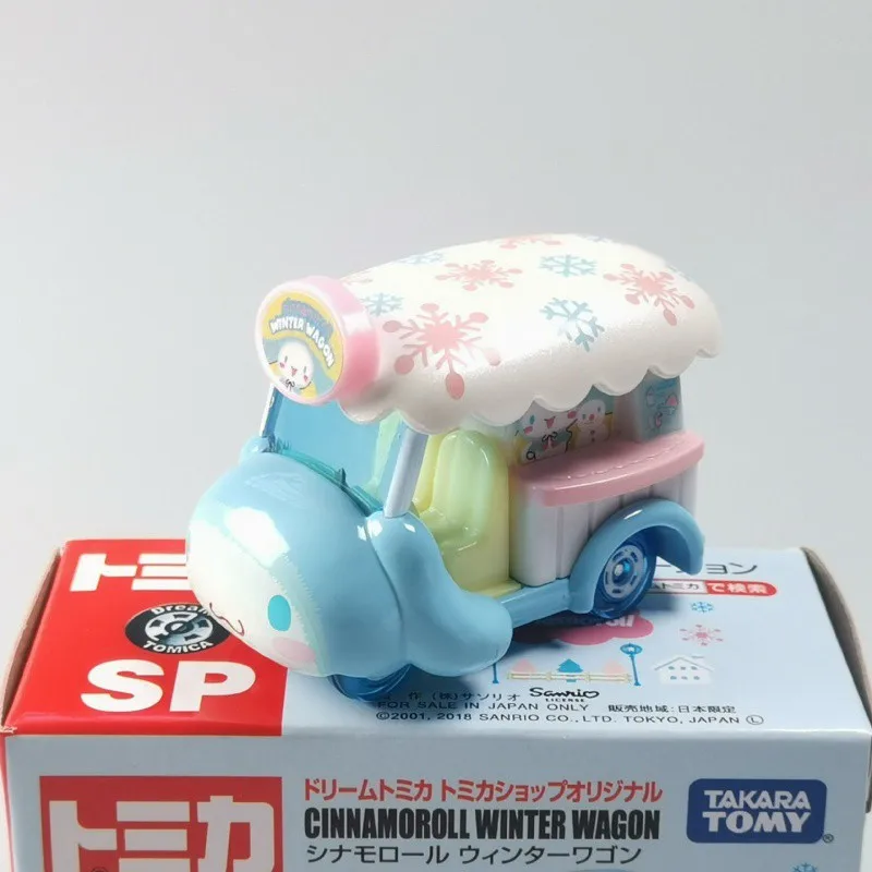 1:64 TOMICA My Melody Hello Kitty Mickey Mouse Donald Duck Pikachu Jointly-designed Die-Cast Model Car Collection Toy Car Gifts