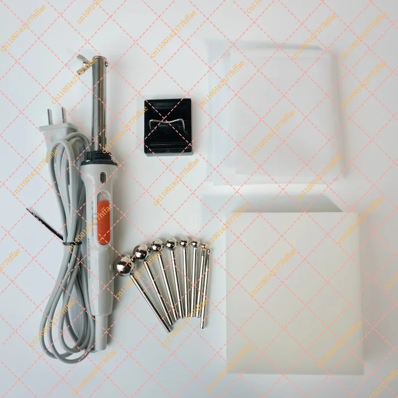 Dual-speed temperature regulator flower ironing ironing tool set 8/11/18 head soldering iron 220V 60W DIY flower making tools