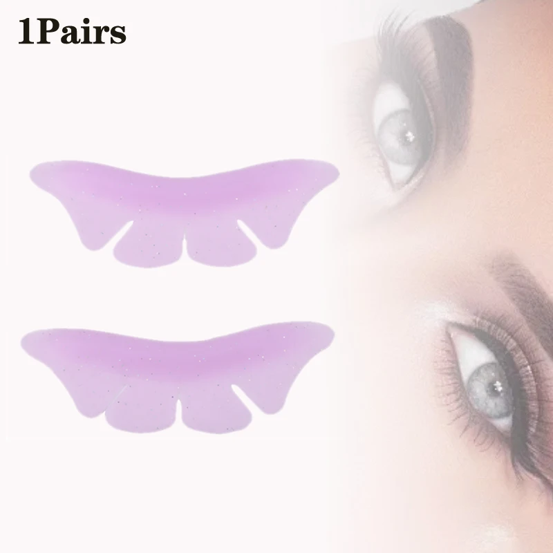 

1Pairs Butterfly Shaped Eyelash Perming Pad Lash Extension Supplies Eyelash Extension Lash Lifting Silicone Perm Pad