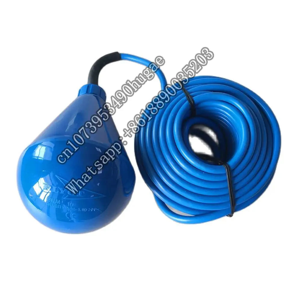 Interruptor de nível itt-float flygt enm-10, bomba de nível de água, controlador automático, 6m 13m 20m