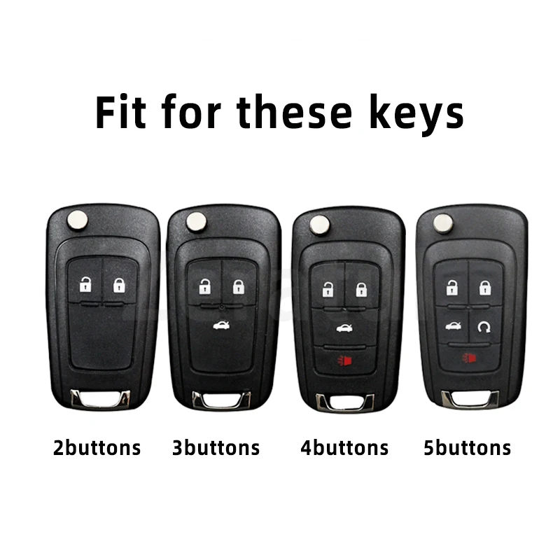 Shell Fob TPU Car Folding Key Case Cover for Opel Vauxhall Astra Corsa Meriva Insignia for Chevrolet Cruze Aveo Trax Sail Malibu