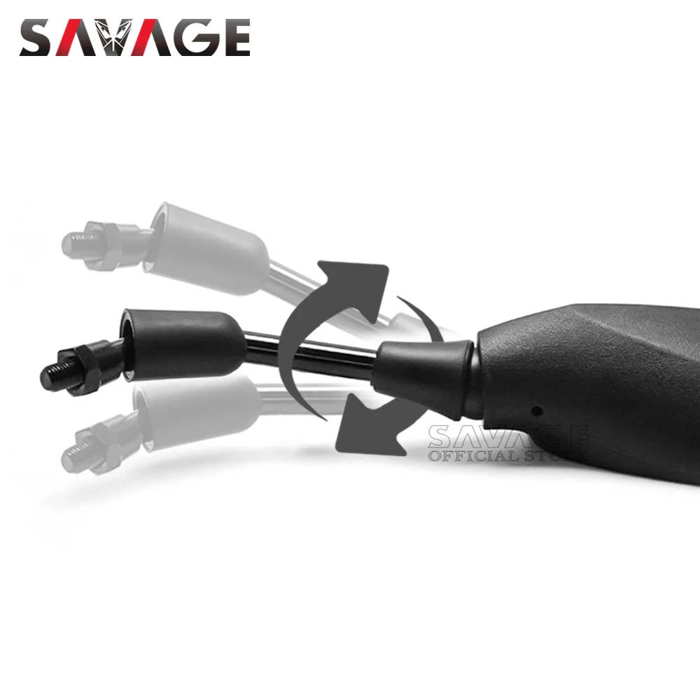 Side Rearview Mirror For SUZUKI GSR 600 750 GSX-S 950 1000 GSX-8S V-Strom 650 1000 1050 B-KING GW250 Motorcycle Rear View Mirror