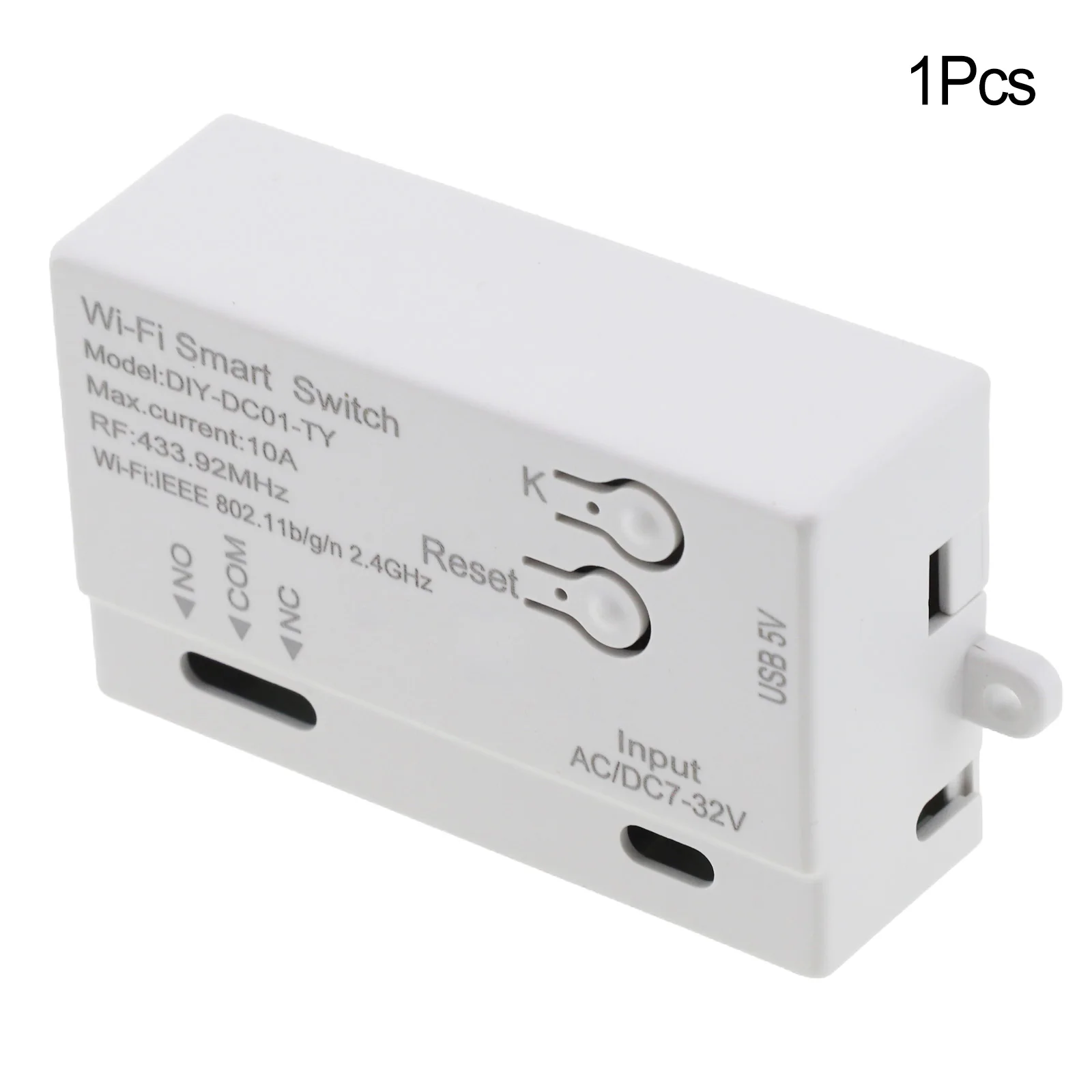 Accessories Circuit Breaker 220W/10A 43*23*72mm 7-32V/USB 5V ABS Automation Module DIY For Tuya WiFi Brand New