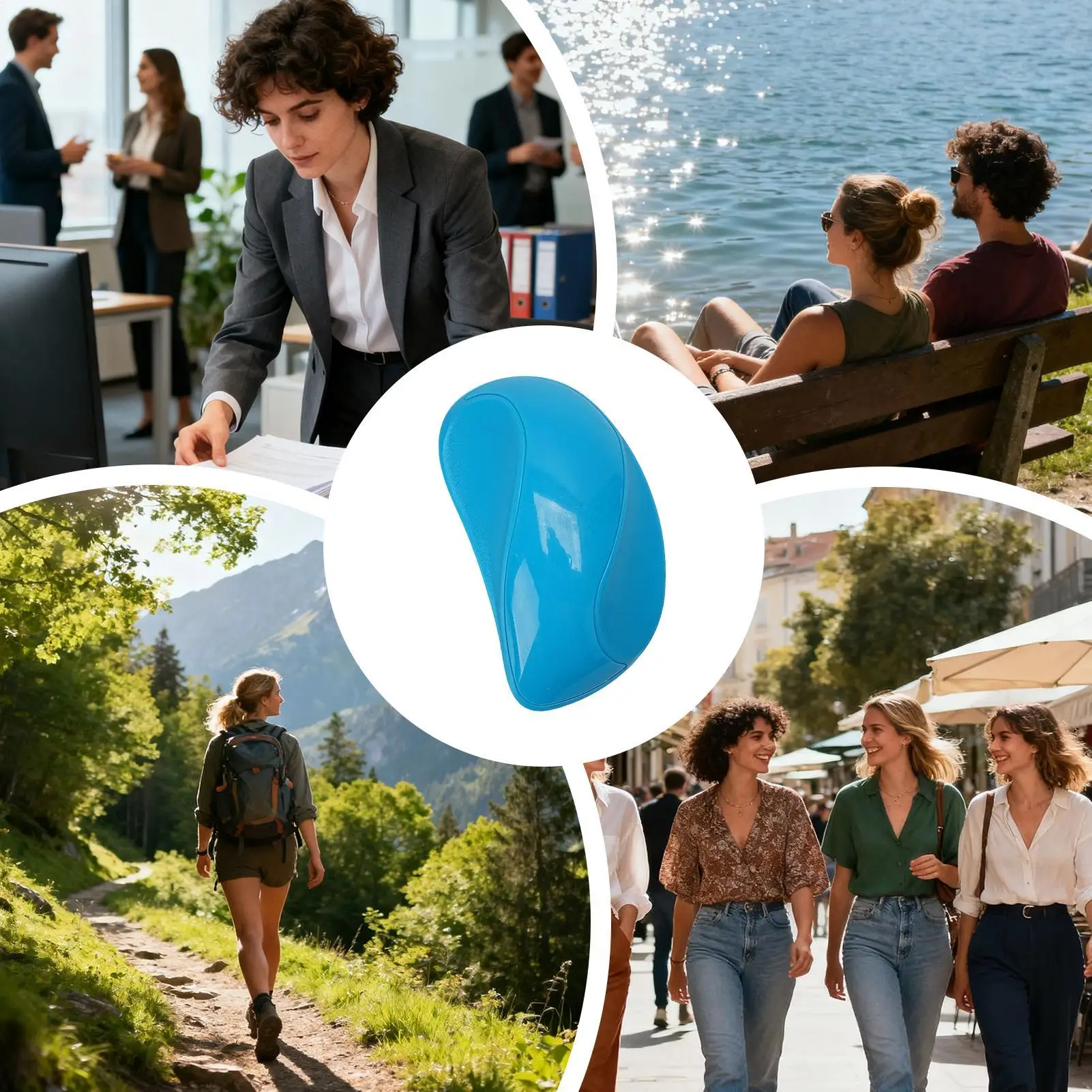 กล่องเก็บเงินลับ ดีไซน์หวีนวด สร้างสรรค์ สำหรับใช้ในบ้าน เดินทาง รถยนต์ ออฟฟิศ หอพัก ห้องนอน