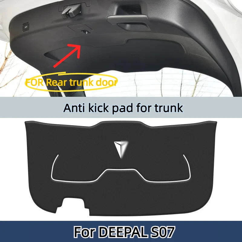 

For Changan DEEPAL S07 car trunk tailgate protection pad, tailbox decoration anti kick S7 accessories and supplies