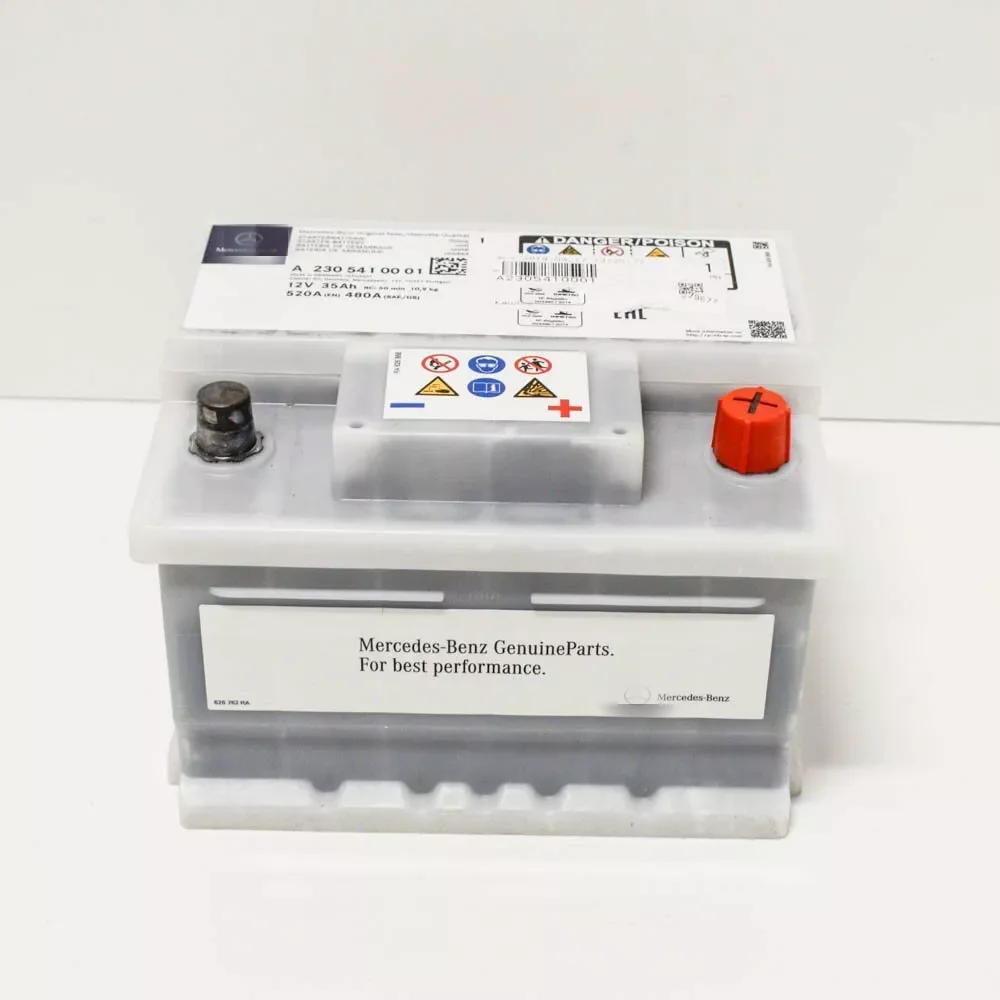 

Applies to MERCEDES-BENZ SL CL Battery Accumulator A2305410001 12V 35Ah 520A New Genuine