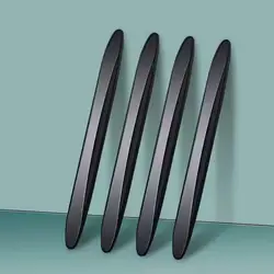 2/4Pcs Car Anti-collision Strip Clear Self-adhesive Universal SUV Truck Auto Body Door Side Rearview Mirror Bumper Protector