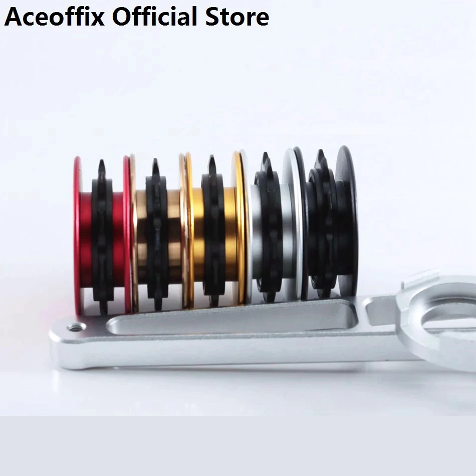 Aceoffix バイクリアディレイラー 1-3 スピードブロンプトン用チェーン