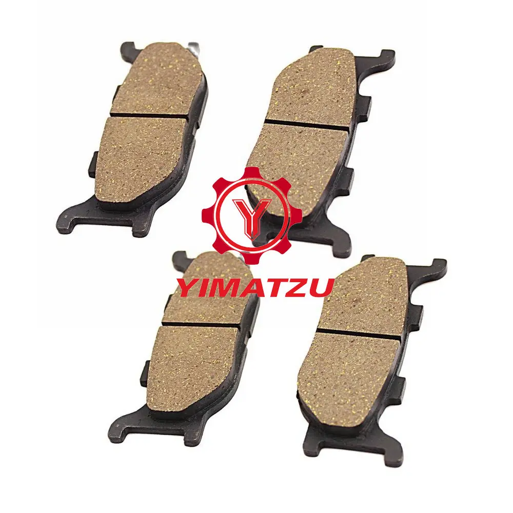 

2 Set Motorcycle Brake Pads for YAMAHA SRZ125 FZ6 YP250 XVS1100 TZR150 TDR125 ATVs Go Kart Dirt Bike