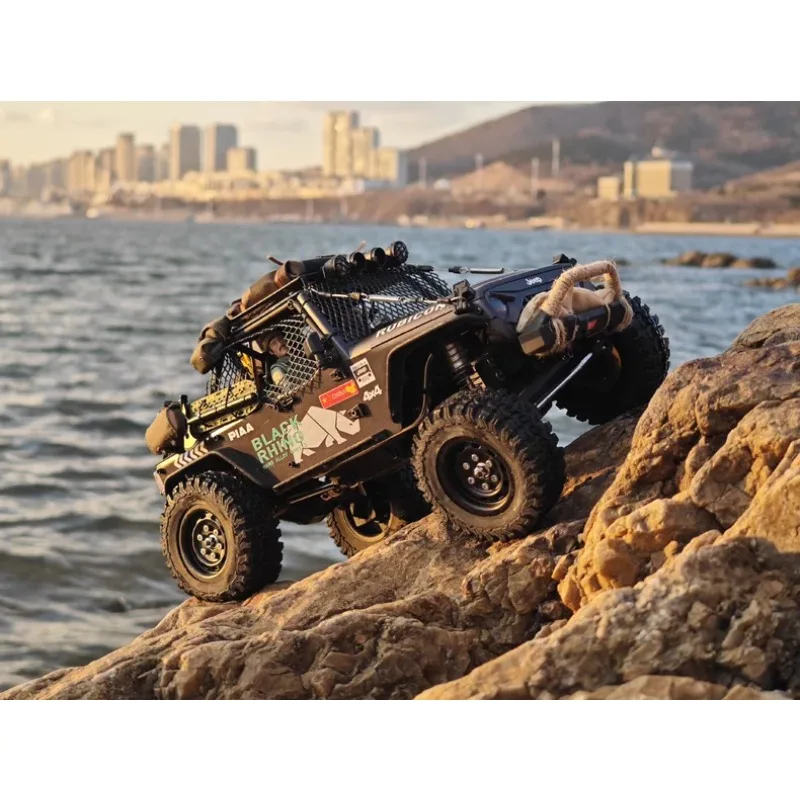 MJX H12Y Zubehör im Maßstab 1:12, Dachträger aus Metall mit Dachzelt, Bergungsbretter, Dekorationsteile für RC Crawler Car Upgrades