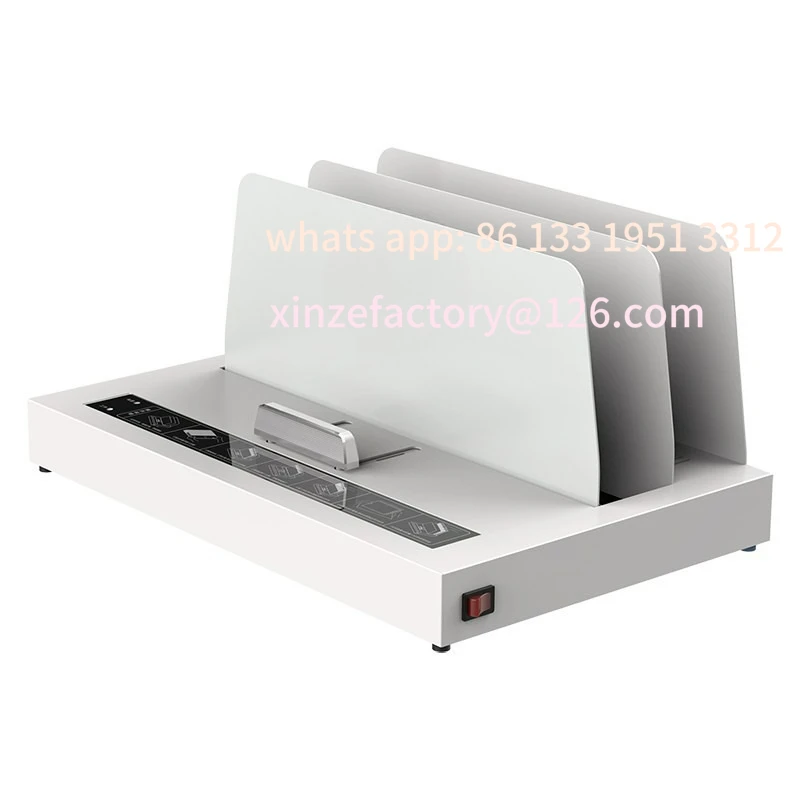 

Customizable Hot Melt Binding Machine Automatic Household Tender Contract Document Envelope Small Adhesive Machine