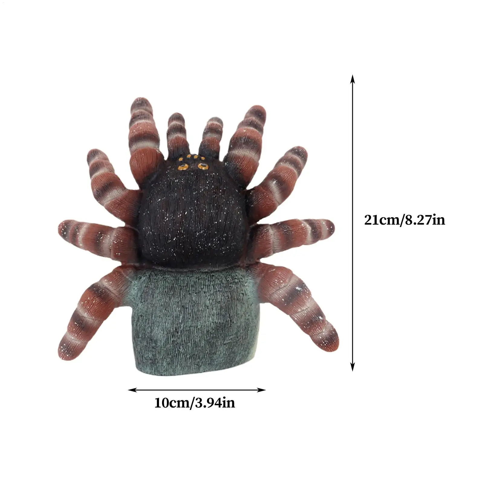 Burattini a mano per animali Burattini a mano per narrazione di ragni Giocattolo di Halloween per bambini Gioco interattivo Aula di intrattenimento per famiglie