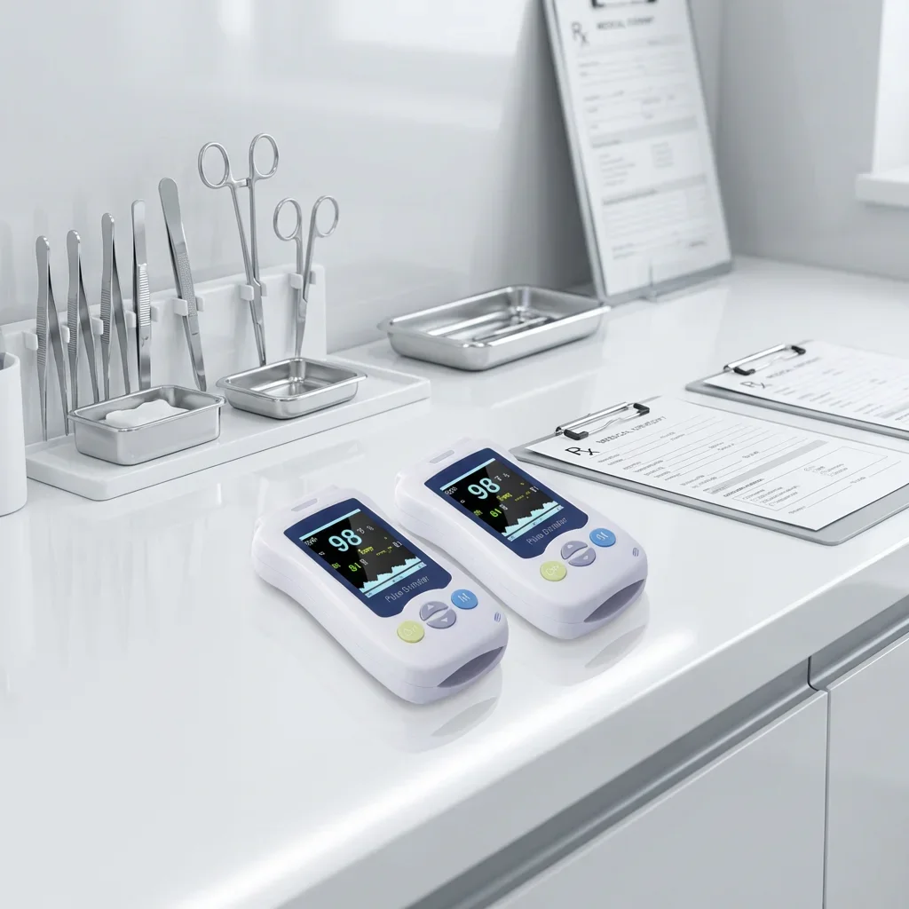 Portable Multiparameter Monitor Handheld Mini Ecg Ekg NIBP Temperature Vital Sign Monitor Patient Monitor