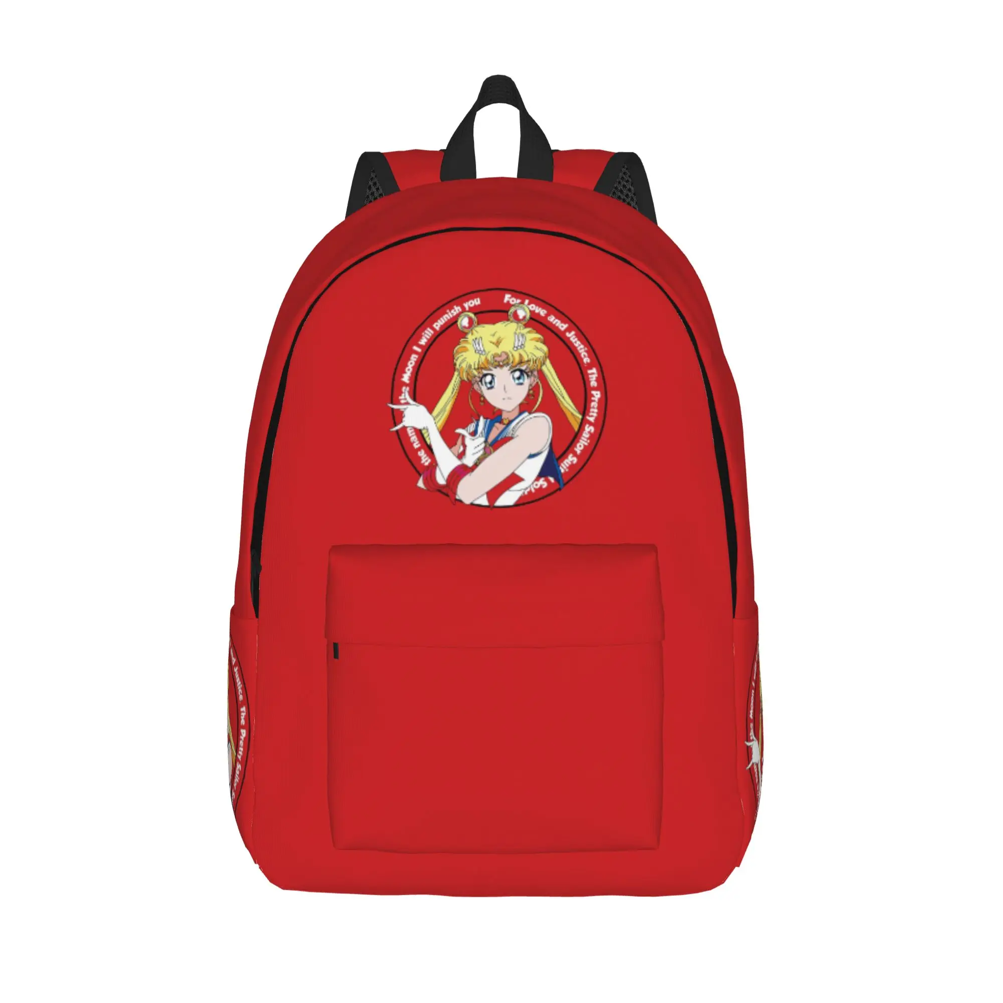 

Sailors Moons magical girl kitty cat Teenage Backpack Outdoor Student Hiking Travel Daypack for Men Women College Shoulder Bag