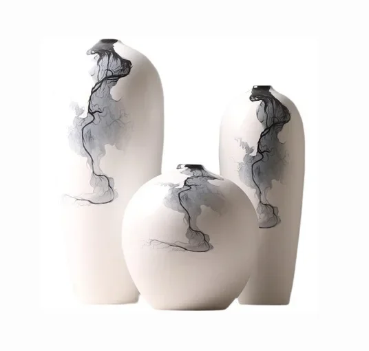 

Jingdezhen ceramic vase jar modern style simple