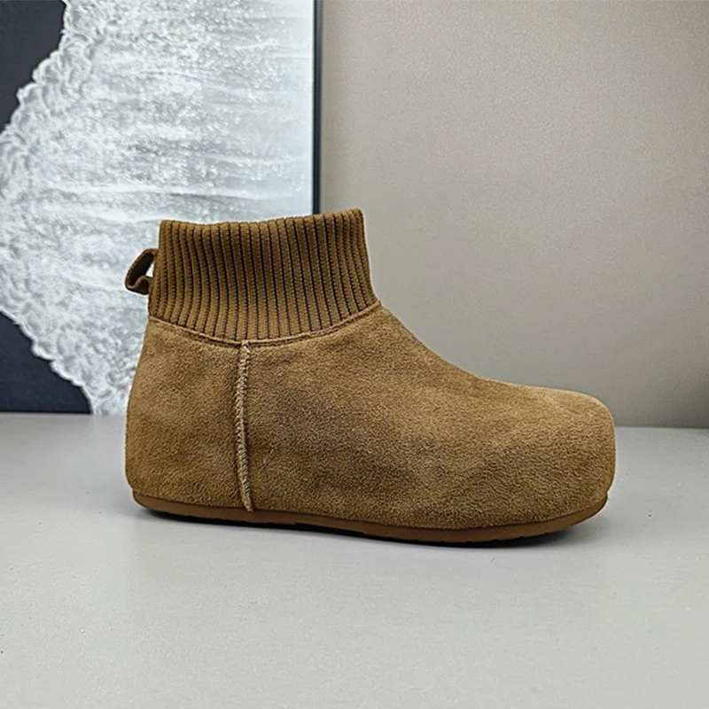 الفراء النساء أحذية الثلوج الشقق منصة حذاء رياضة أحذية رياضية امرأة 2025 الشتاء أحذية بوت قصيرة دافئة غير رسمية المشي تشيلسي بوتاس موهير