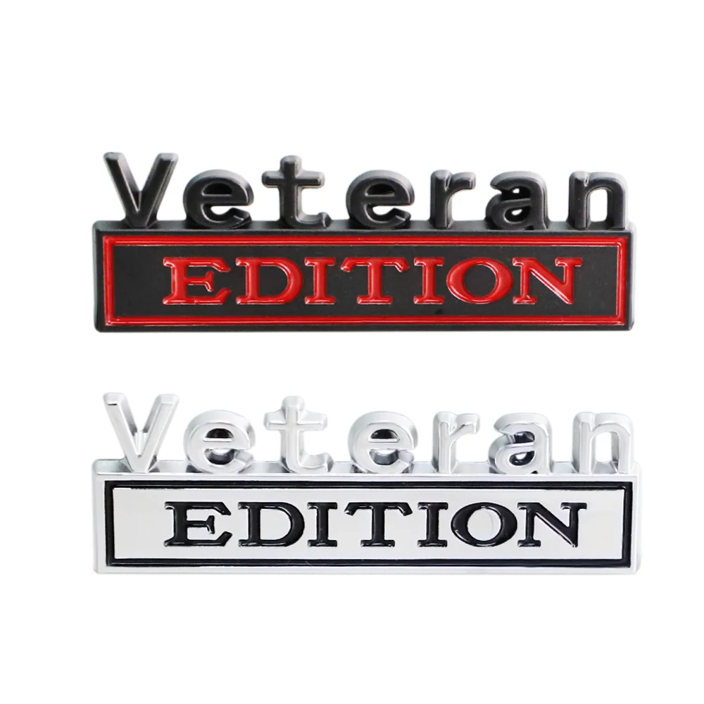 

Veteran EDITION 3D Badge Decals Car Tail Side Sticker Accessories Car Tools for Changan V7 Alsvin Mercedes Benz Accessories