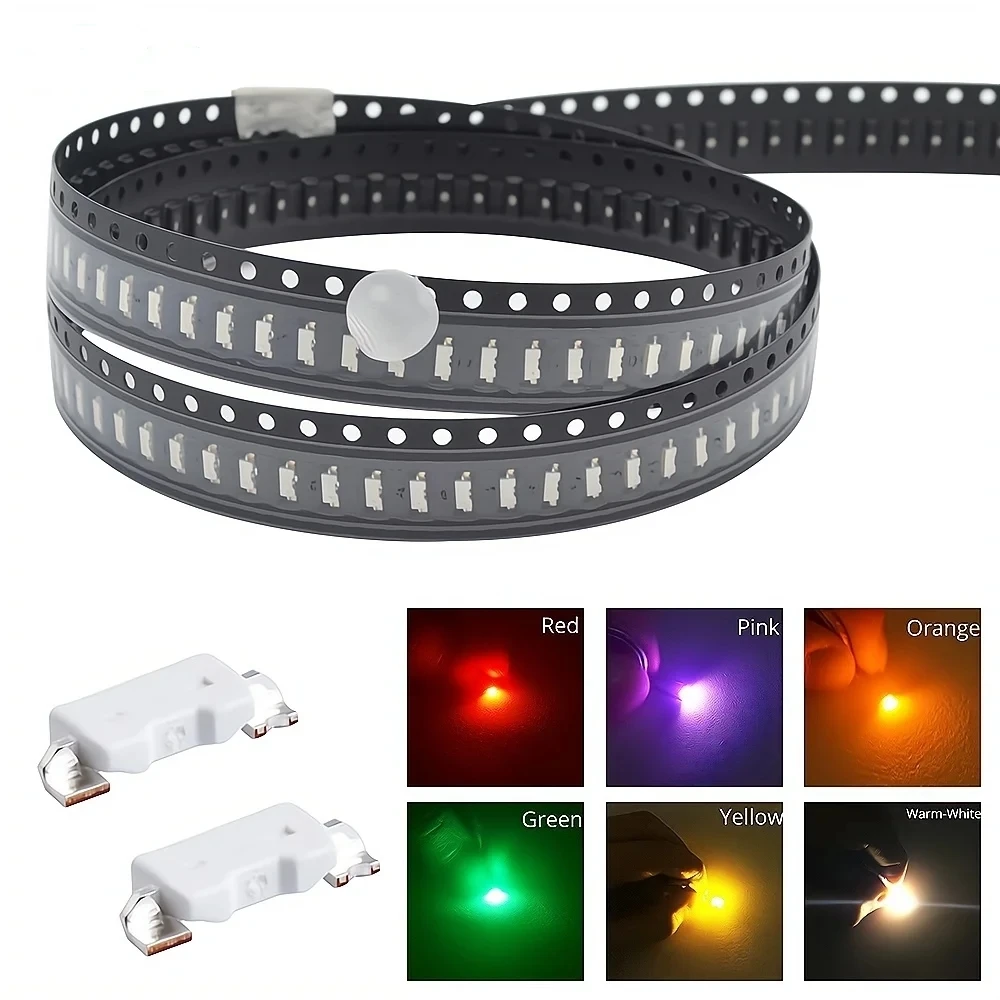 20PCS 335 SMD LED 4.0*0.8MM 4008 Side-Emitting Lamp RED BLUE YELLOW GREEN WHITE ( TRUE / COLD ) 20mA 2PINS