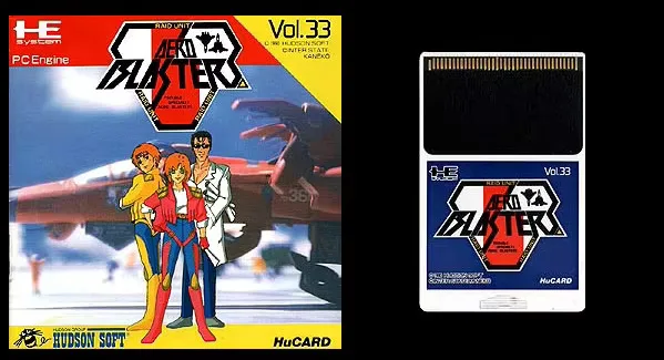 16bits PC Engine HU-CARD : AERO BLASTERS
