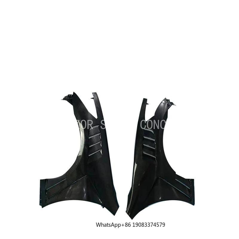 

V2 Style Carbon Fiber Front Fender for Infiniti G37 Carbon Fiber Front Vented Fender 4 Doors Body Kits High Quality