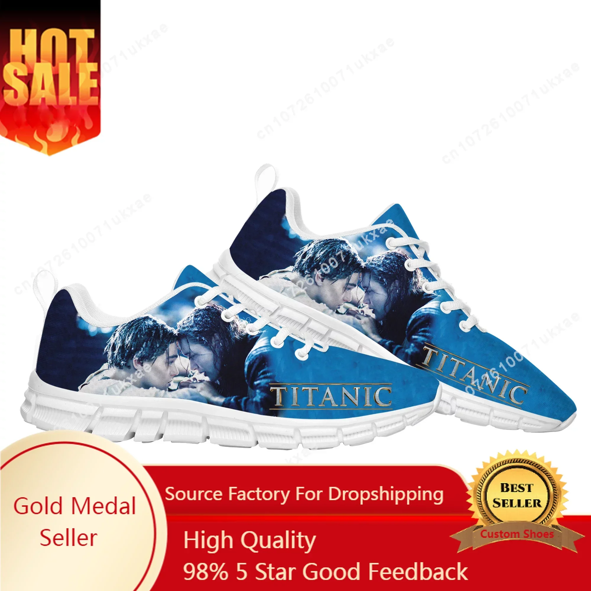 

titanic classic movie Sports Shoes Mens Womens Teenager Kids Children Sneakers Parent Child Sneaker Customize DIY Couple Shoe