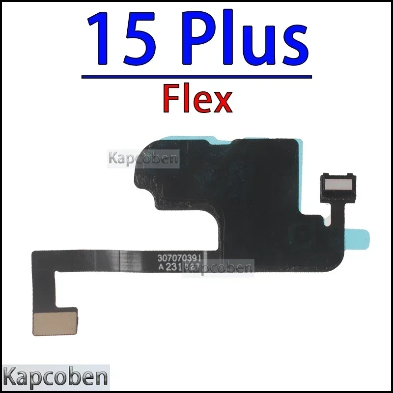 Front Proximity Light Sensor Flex Cable of Top Sound Ear Earpiece Speaker for IPhone 13 14 15 Mini Pro Max Plus + (Only Flex)