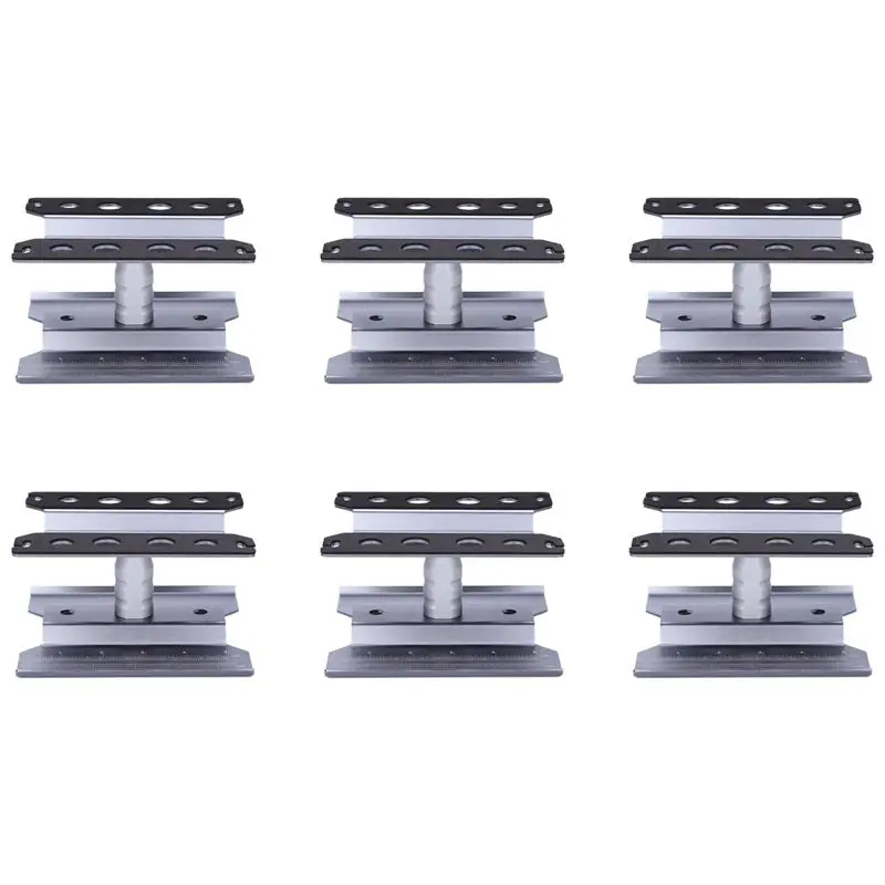 

AS96-6X Metal RC Car Workstation Work Stand Repair 360 Degree Rotation For 1/8 1/10 1/12 1/16 Scale Models,Grey